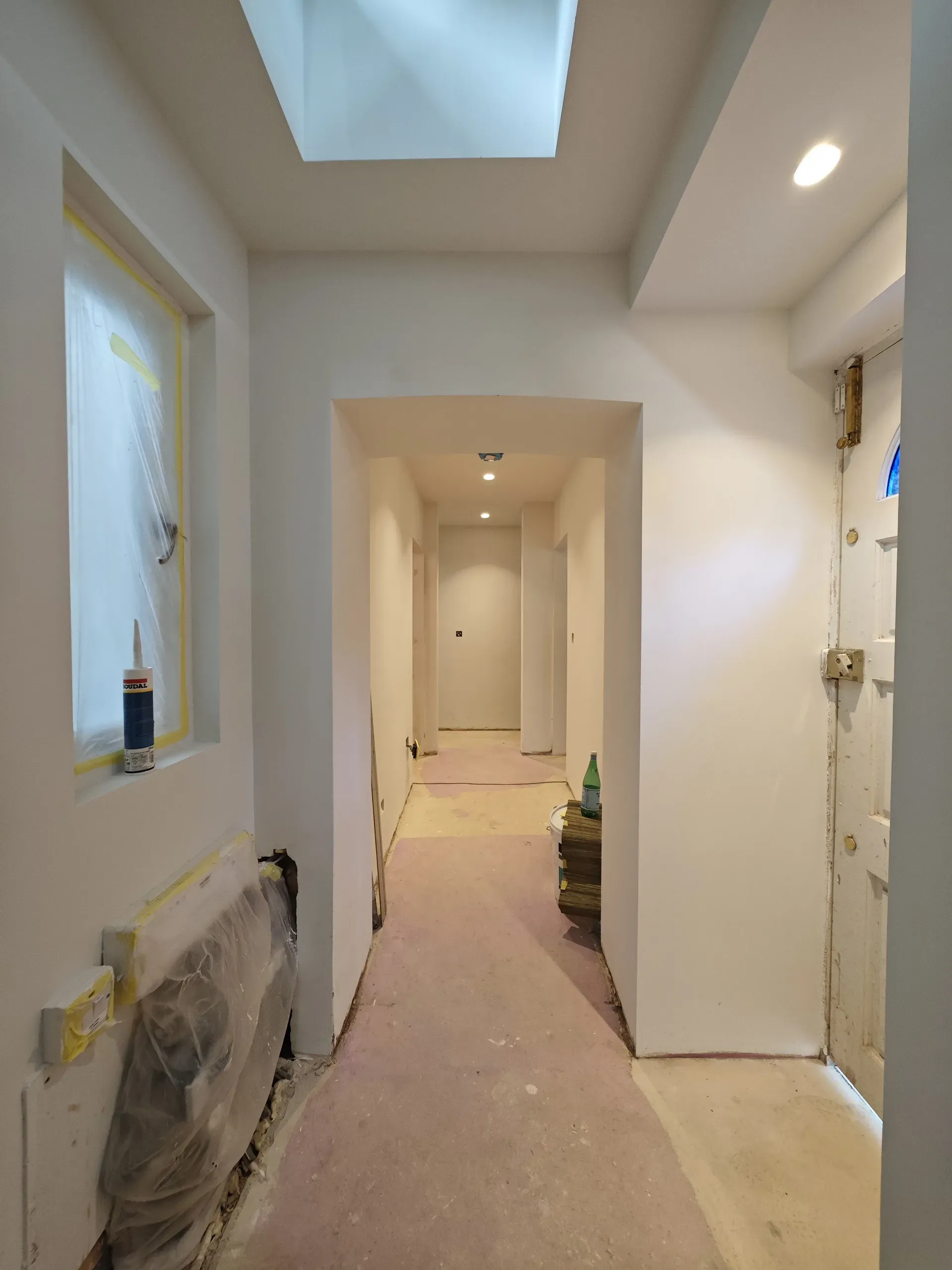 Construction progress at The Avenue, site view 08