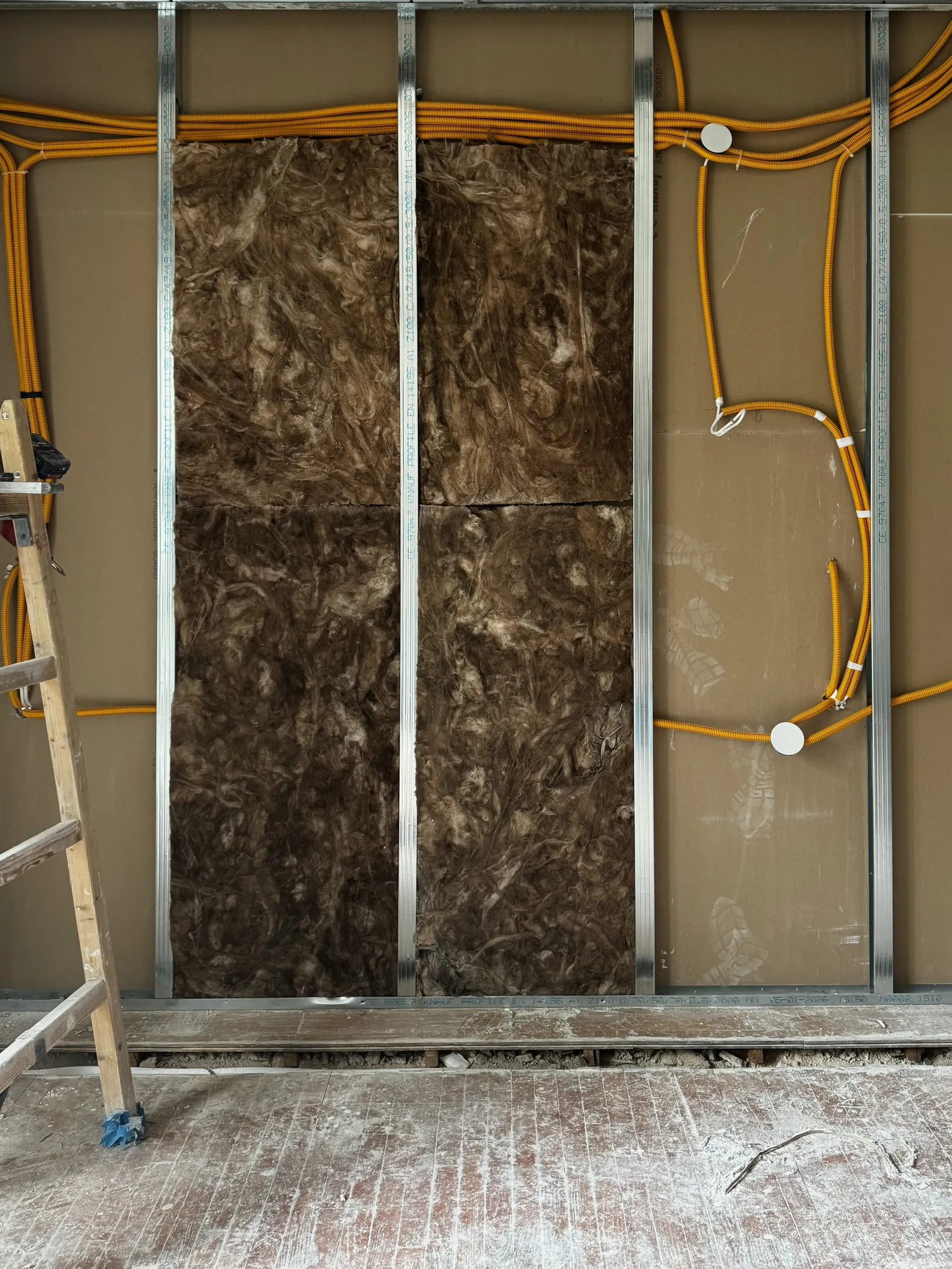 Interior construction work in progress